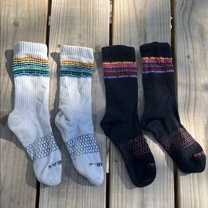 Bombas - Calf Socks with Colorful Stripes